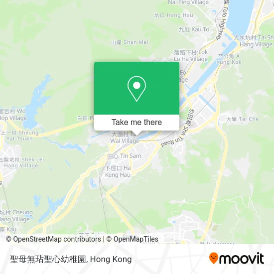 聖母無玷聖心幼稚園 map
