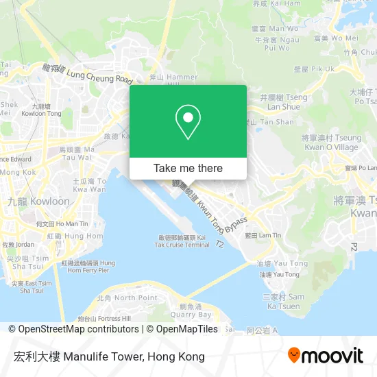 宏利大樓 Manulife Tower map