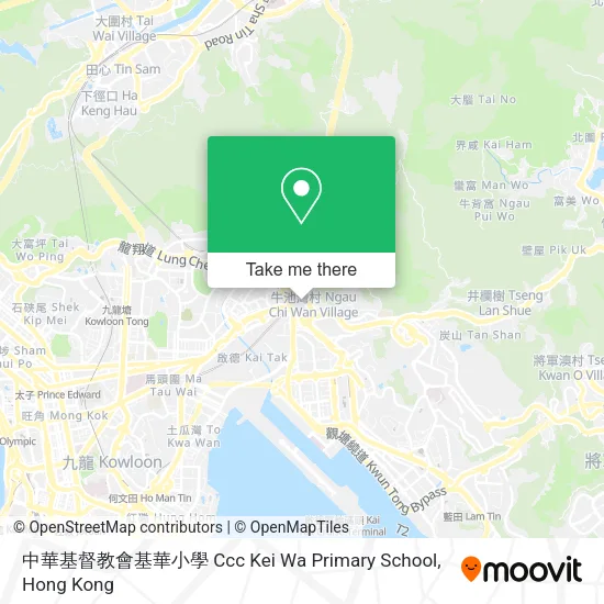 中華基督教會基華小學 Ccc Kei Wa Primary School地圖