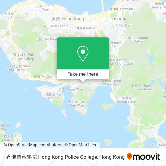 香港警察學院 Hong Kong Police College地圖