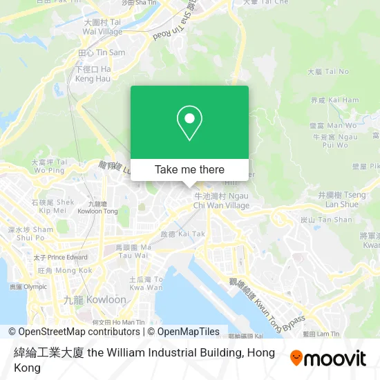 緯綸工業大廈 the William Industrial Building地圖