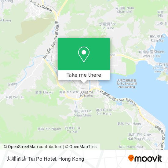 大埔酒店 Tai Po Hotel地圖