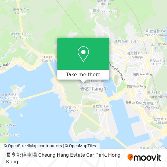 長亨邨停車場 Cheung Hang Estate Car Park map