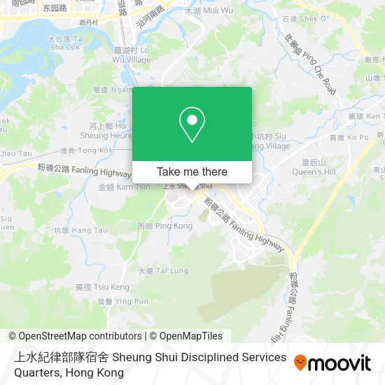 上水紀律部隊宿舍 Sheung Shui Disciplined Services Quarters地圖