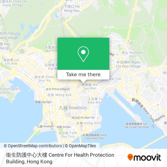 衞生防護中心大樓 Centre For Health Protection Building map