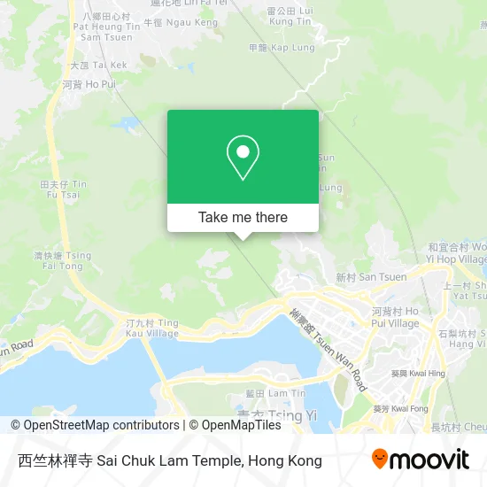 西竺林禪寺 Sai Chuk Lam Temple map