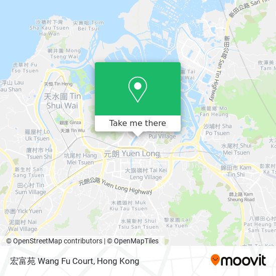 宏富苑 Wang Fu Court map