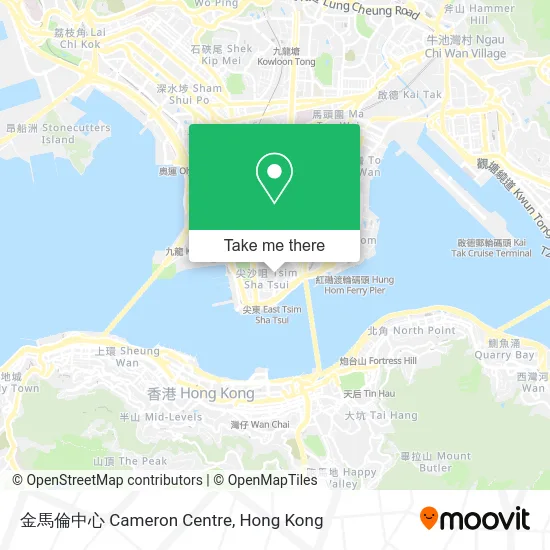金馬倫中心 Cameron Centre map