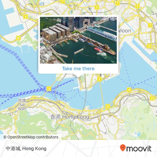 中港城 map