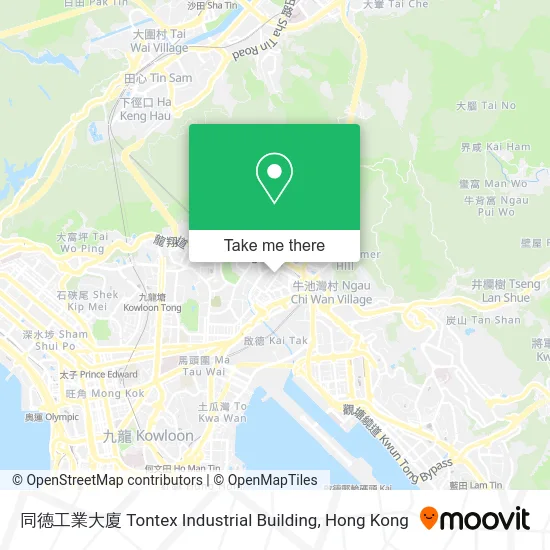 同德工業大廈 Tontex Industrial Building map