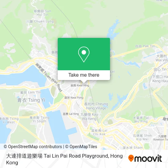 大連排道遊樂場 Tai Lin Pai Road Playground地圖