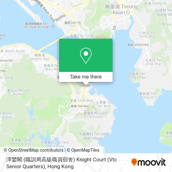 澤鑾閣 (職訓局高級職員宿舍) Knight Court (Vtc Senior Quarters) map