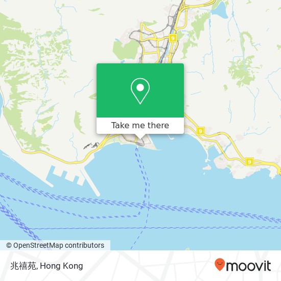 兆禧苑 map