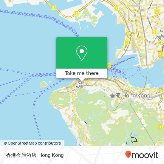 香港今旅酒店 map