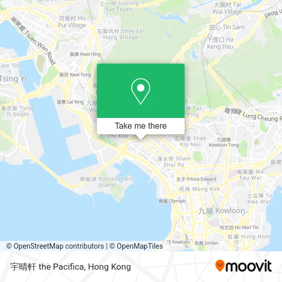 宇晴軒 the Pacifica map