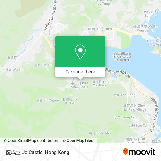 龍成堡 Jc Castle map