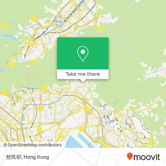 慈民邨 map