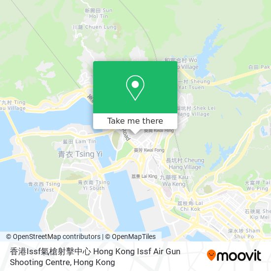 香港Issf氣槍射擊中心 Hong Kong Issf Air Gun Shooting Centre map