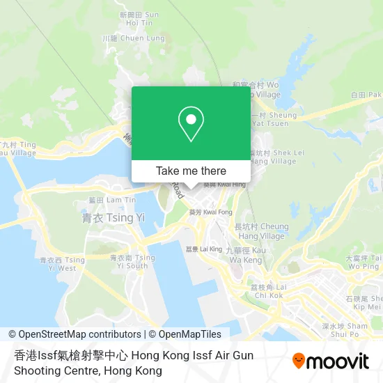 香港Issf氣槍射擊中心 Hong Kong Issf Air Gun Shooting Centre地圖