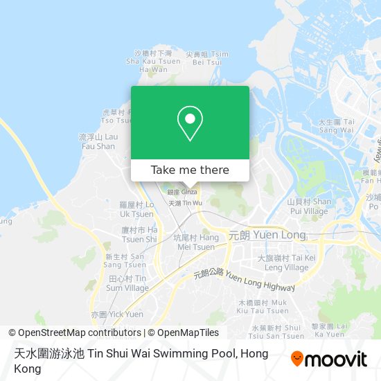 天水圍游泳池 Tin Shui Wai Swimming Pool map