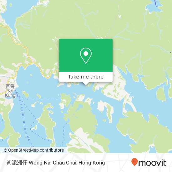 黃泥洲仔 Wong Nai Chau Chai map