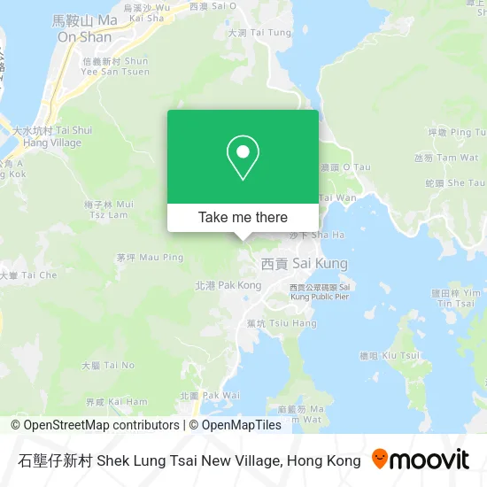 石壟仔新村 Shek Lung Tsai New Village地圖