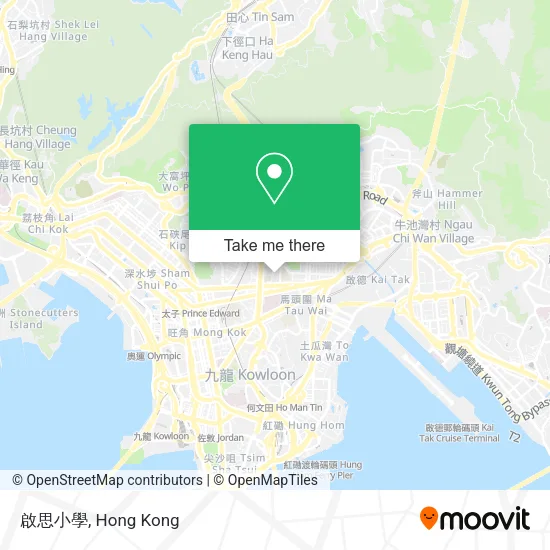 啟思小學 map