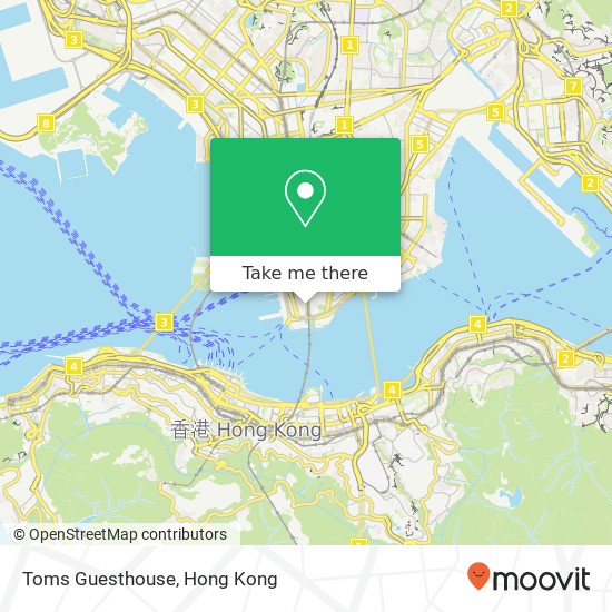 Toms Guesthouse map