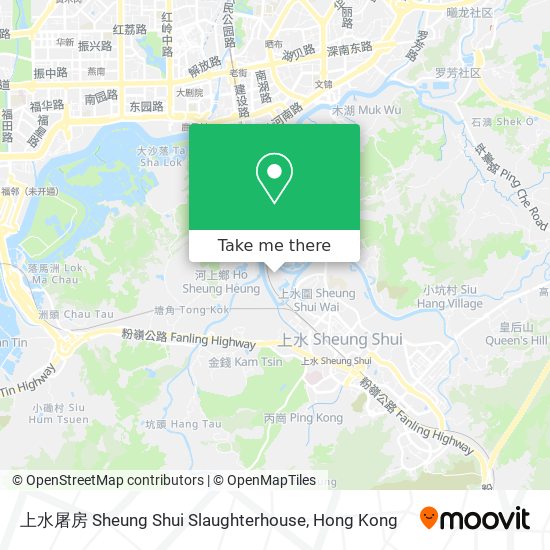 上水屠房 Sheung Shui Slaughterhouse map