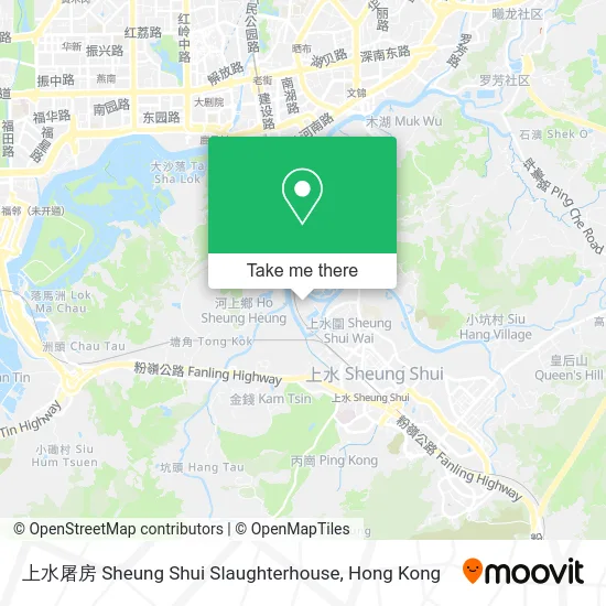 上水屠房 Sheung Shui Slaughterhouse map