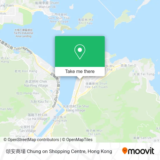 頌安商場 Chung on Shopping Centre地圖
