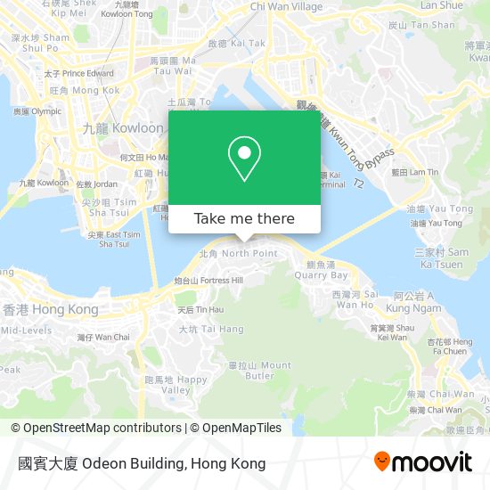 國賓大廈 Odeon Building地圖