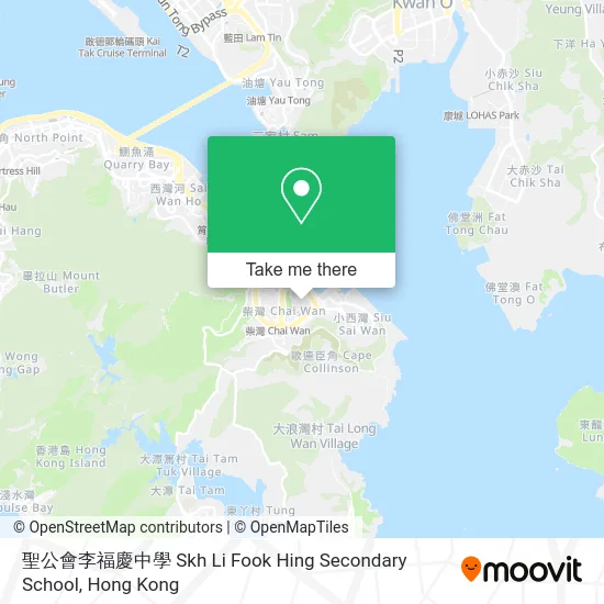 聖公會李福慶中學 Skh Li Fook Hing Secondary School map