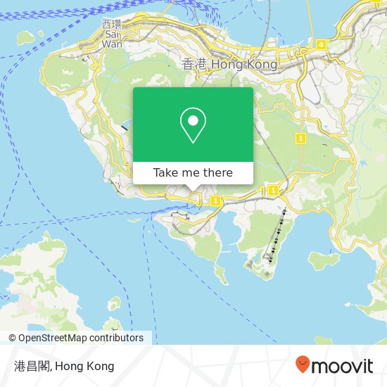 港昌閣 map