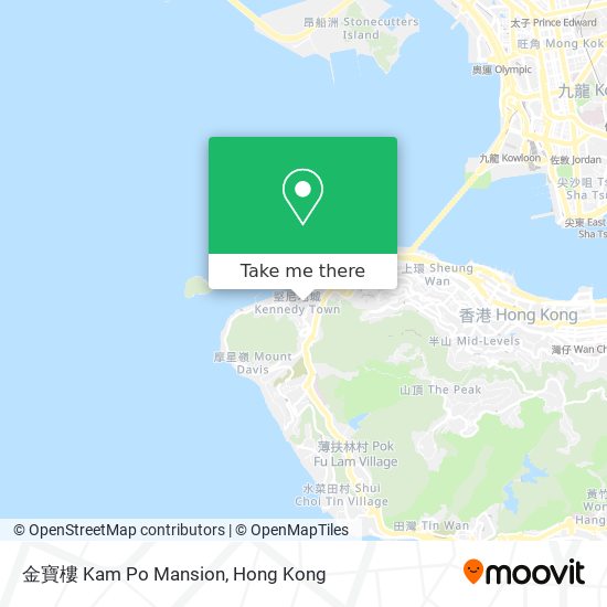 金寶樓 Kam Po Mansion地圖