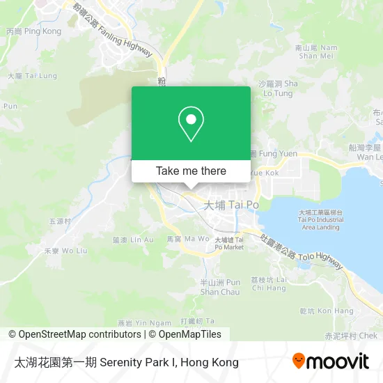太湖花園第一期 Serenity Park I地圖