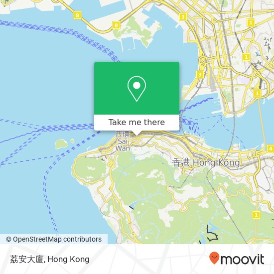 荔安大廈 map
