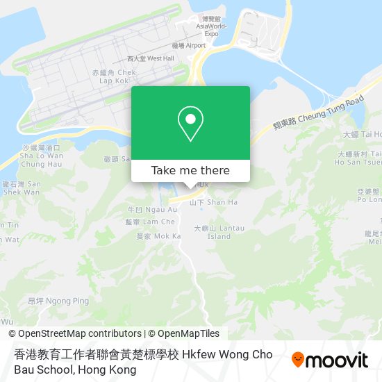 香港教育工作者聯會黃楚標學校 Hkfew Wong Cho Bau School地圖