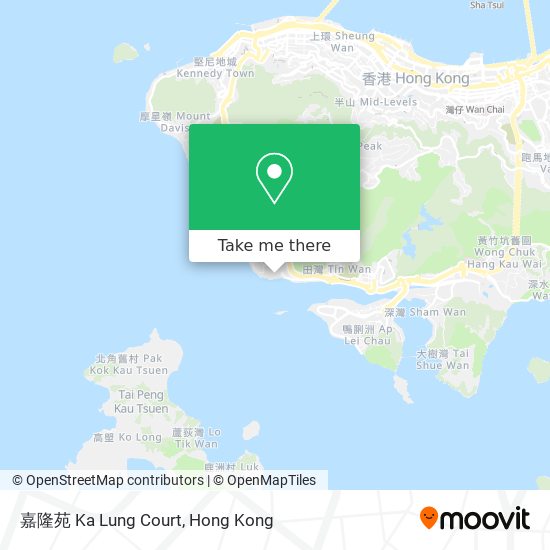 嘉隆苑 Ka Lung Court map