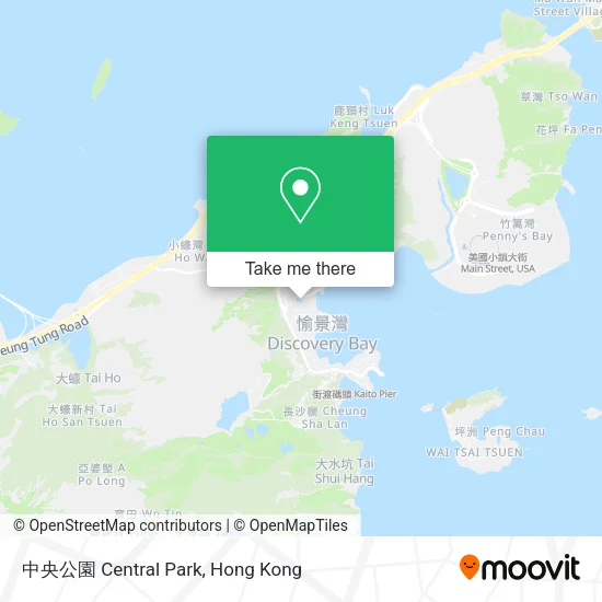 中央公園 Central Park map