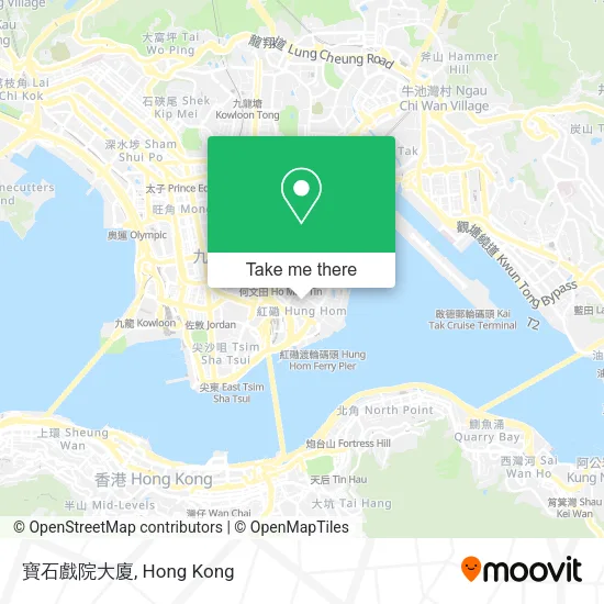 寶石戲院大廈地圖
