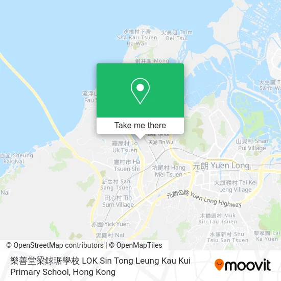 樂善堂梁銶琚學校 LOK Sin Tong Leung Kau Kui Primary School map