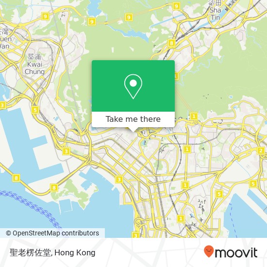 聖老楞佐堂 map