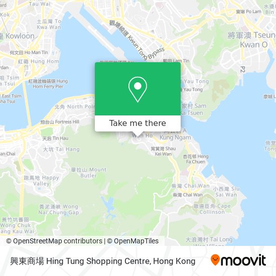 興東商場 Hing Tung Shopping Centre map