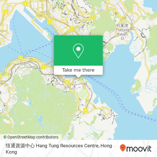 恆通資源中心 Hang Tung Resources Centre地圖