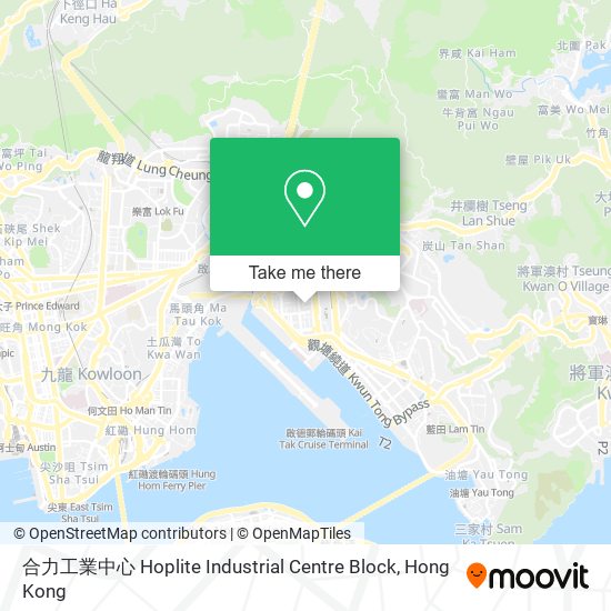 合力工業中心 Hoplite Industrial Centre Block map