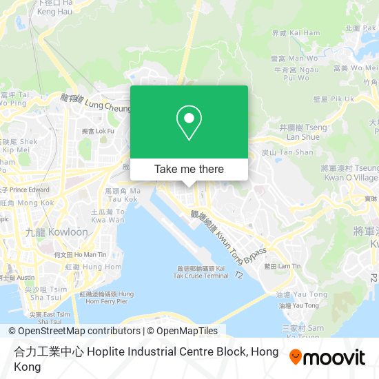 合力工業中心 Hoplite Industrial Centre Block map
