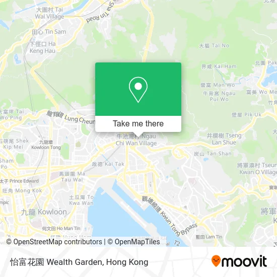 怡富花園 Wealth Garden map