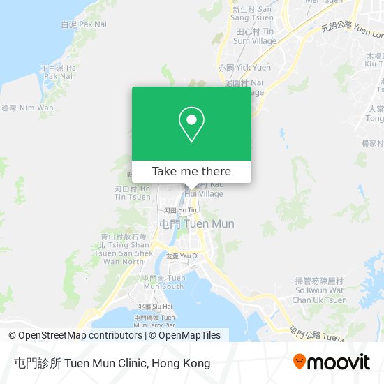 屯門診所 Tuen Mun Clinic map