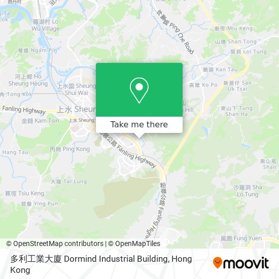 多利工業大廈 Dormind Industrial Building map